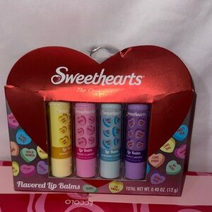 Sweethearts Flavored Lip Balm Set Valentines Day